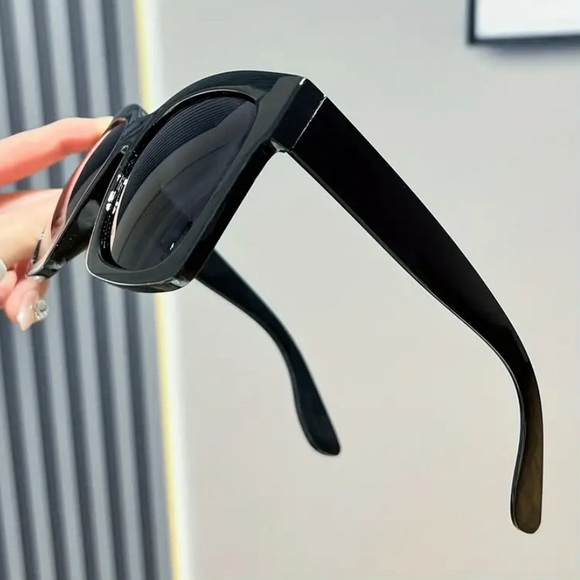 ‼️‼️Clearance-Fashion Geometric Large Frame Retro Bohemian Style Glasses - Picture 3 of 8